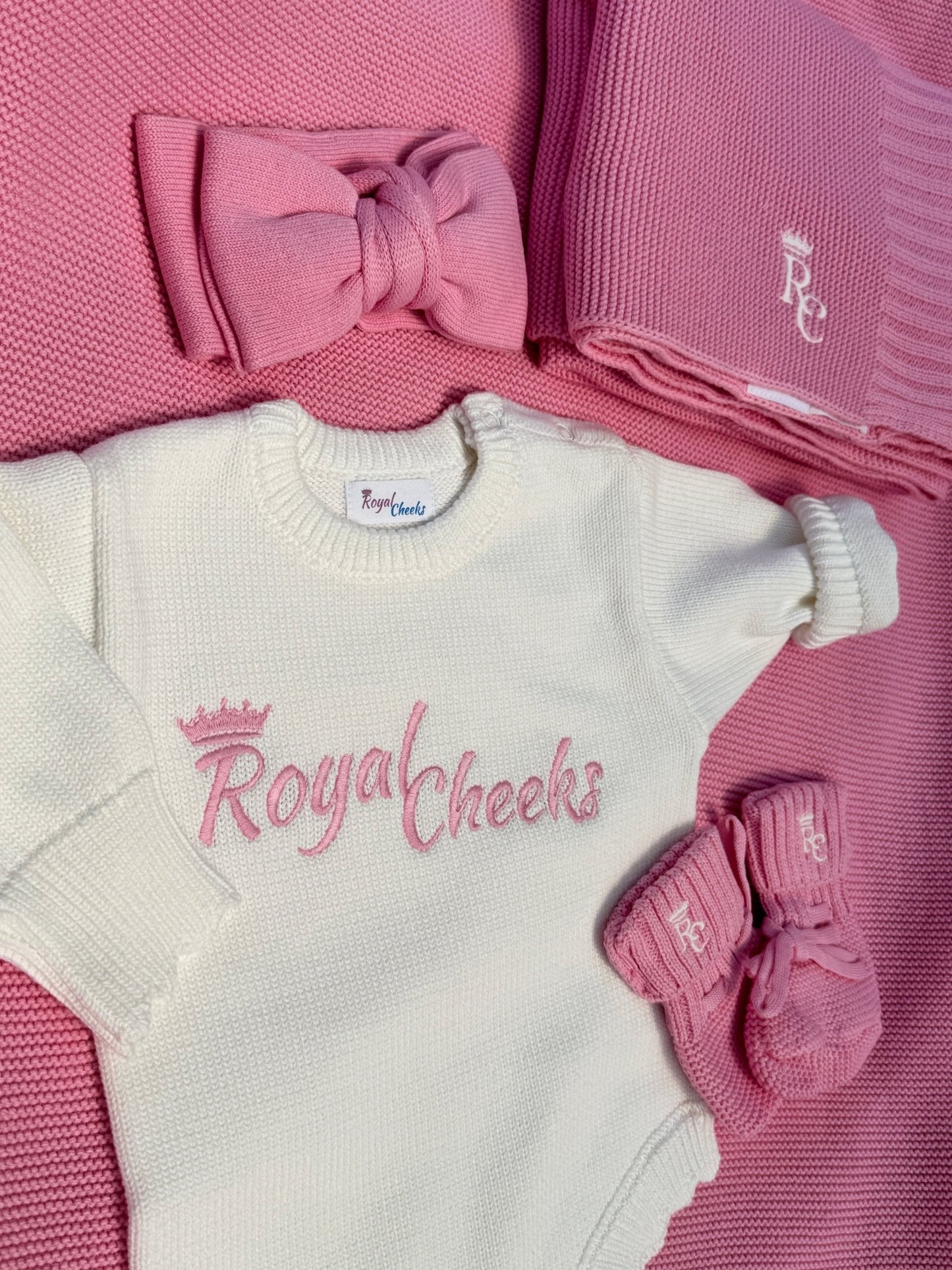 LittleLoom Baby Shower Gift Set – Baby Pink