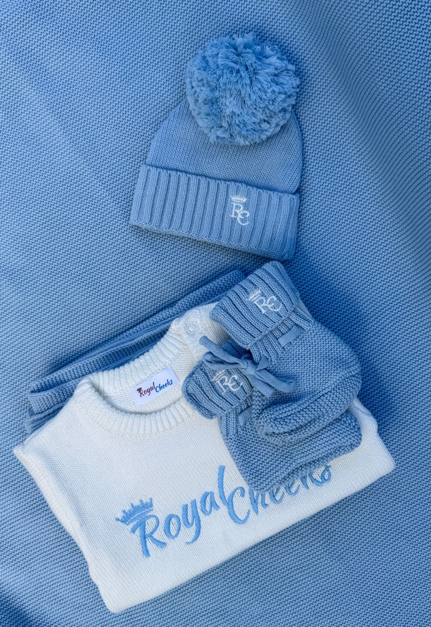 LittleLoom Baby Shower Gift Set – Sky Blue