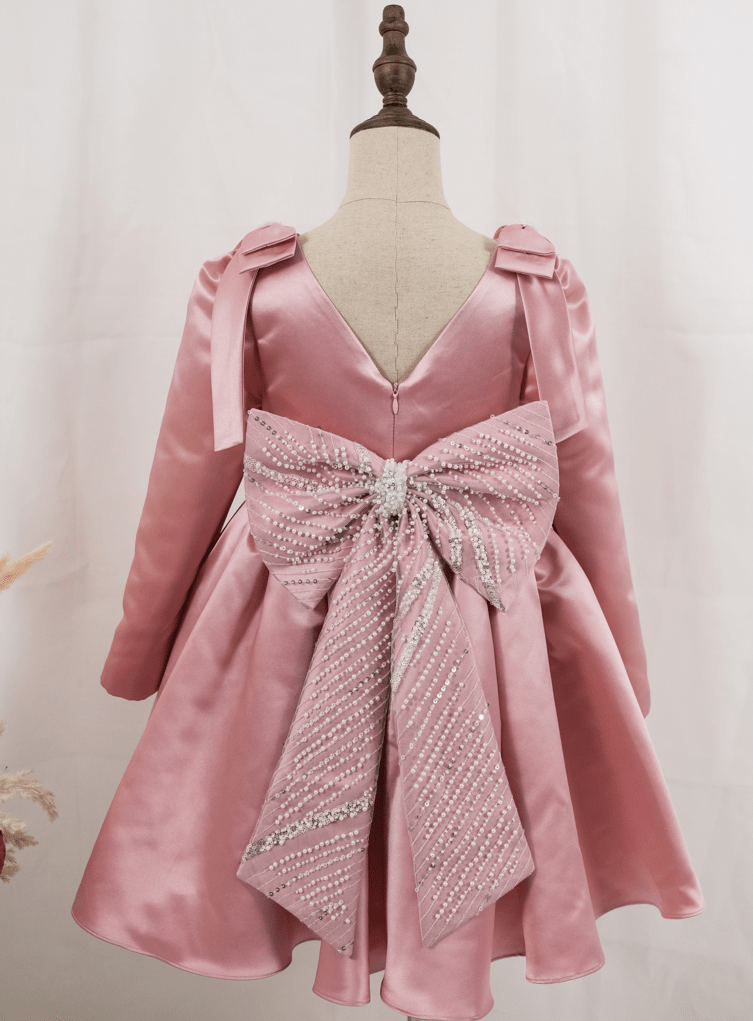 Rosabella Dress- Dusty Pink