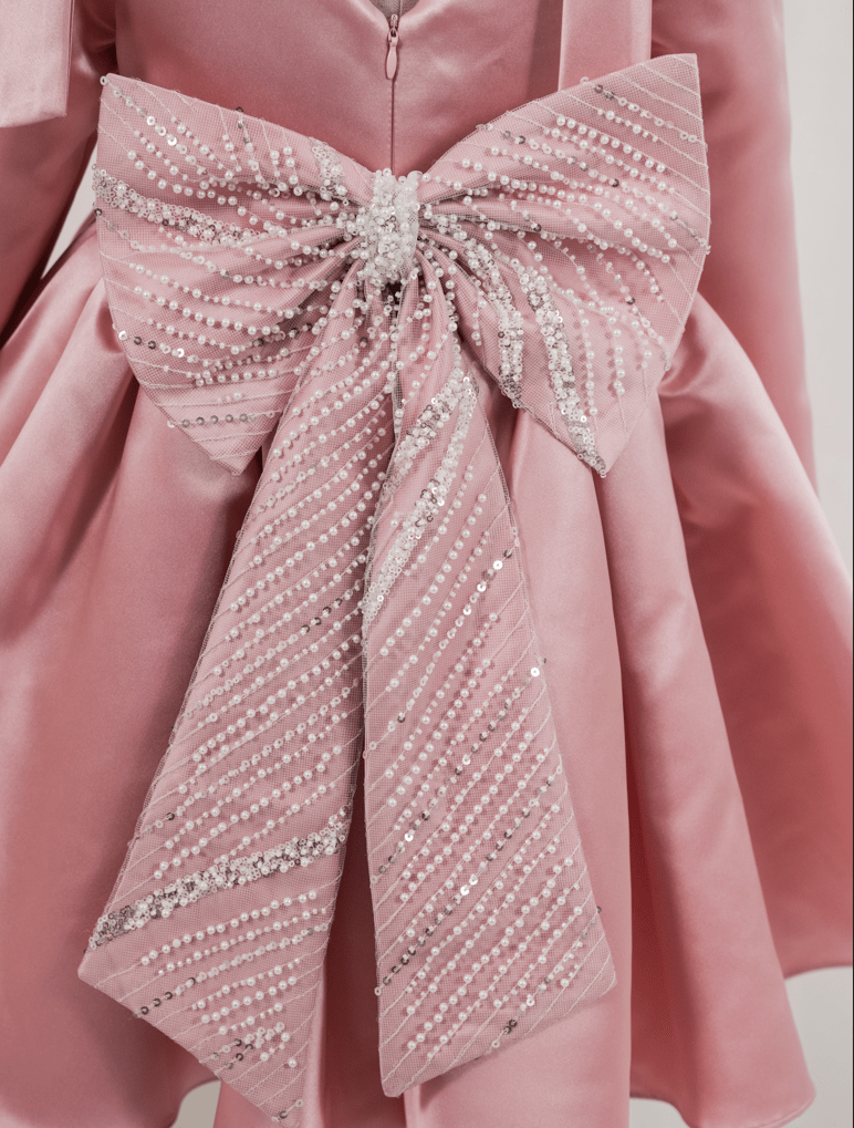 Rosabella Dress- Dusty Pink