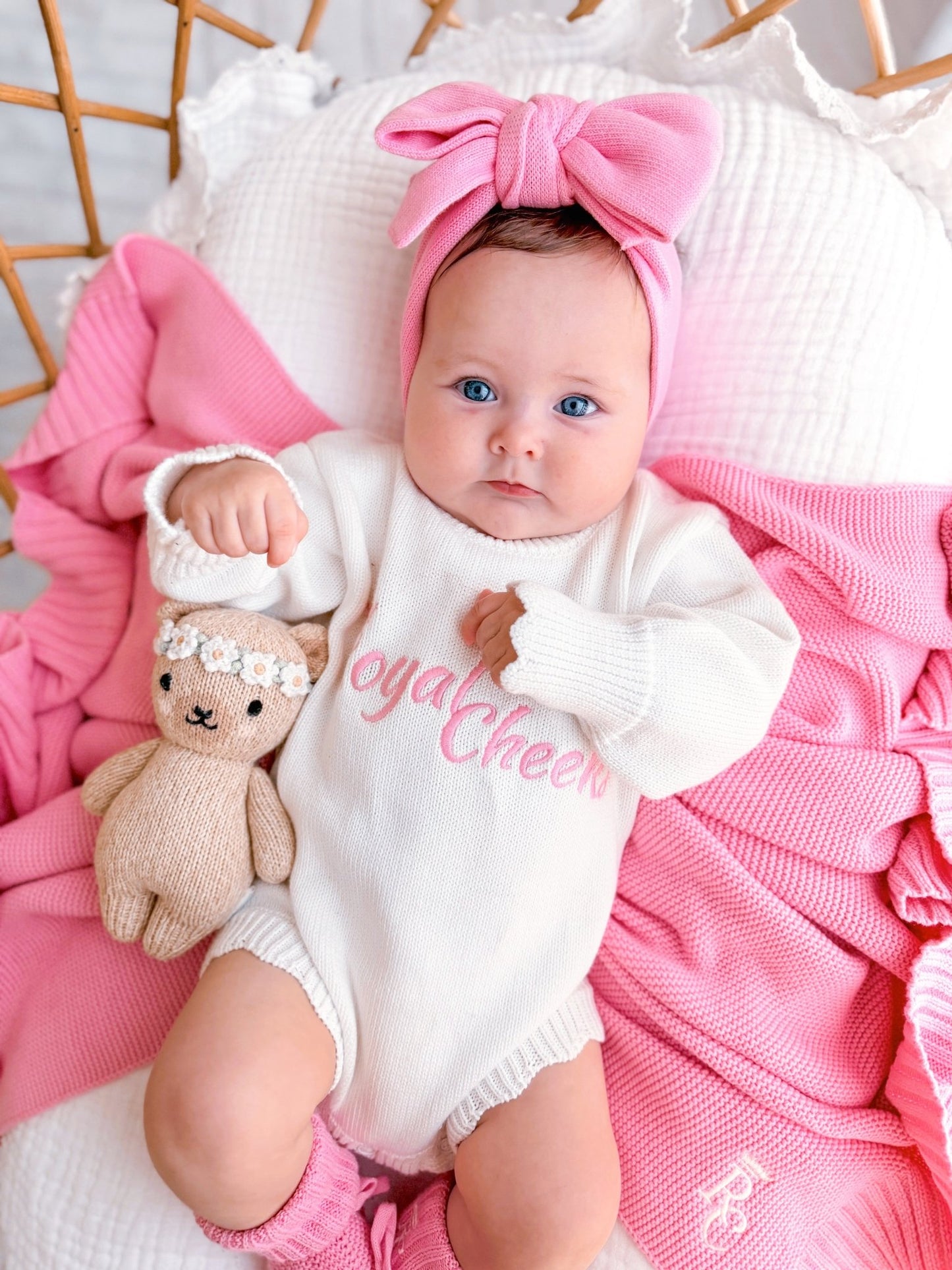 LittleLoom Baby Shower Gift Set – Baby Pink