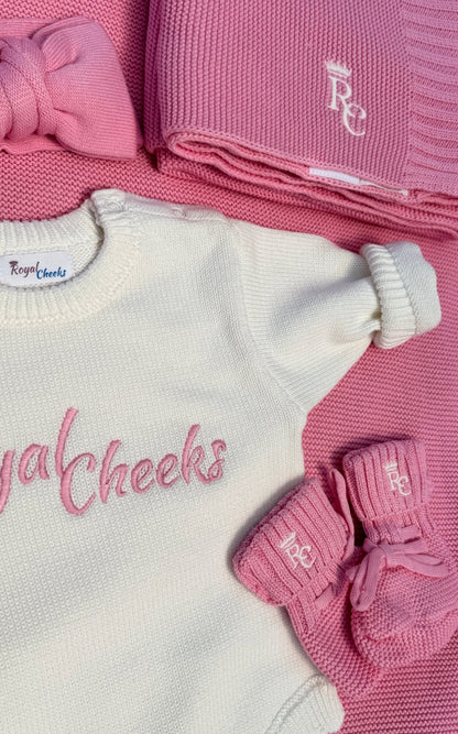 LittleLoom Baby Shower Gift Set – Baby Pink